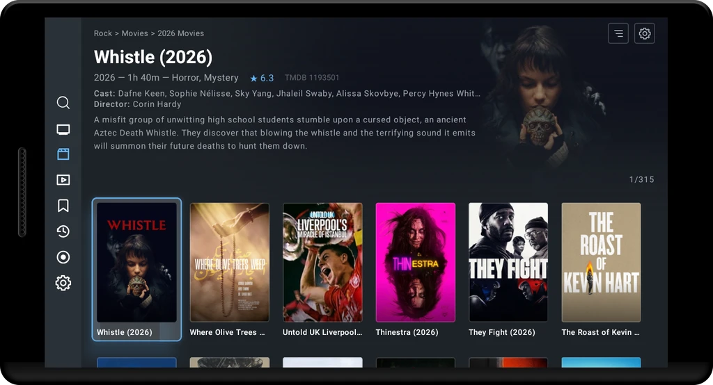 TubPlayer Movies and Series